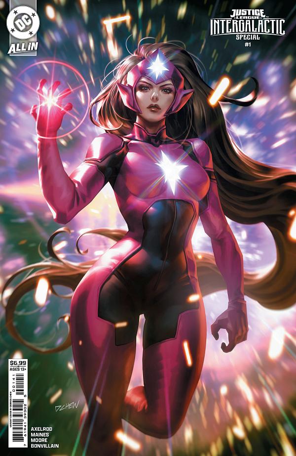 Justice League Intergalactic Special #1 CVR D (ONE SHOT) CVR D DERRICK CHEW CARD STOCK cover