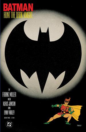 Batman The Dark Knight Returns #3 CVR B (OF 4) FACSIMILE EDITION CVR B FRANK MILLER FOIL cover