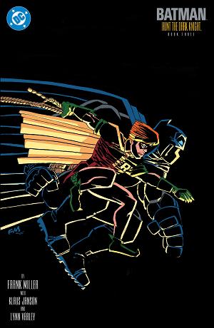 Batman The Dark Knight Returns #3 CVR D (OF 4) FACSIMILE EDITION CVR D FRANK MILLER CARD STOCK cover