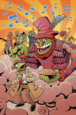 Muppets Noir #3 CVR C CVR C ROGER LANGRIDGE METAL PREMIUM CVR cover