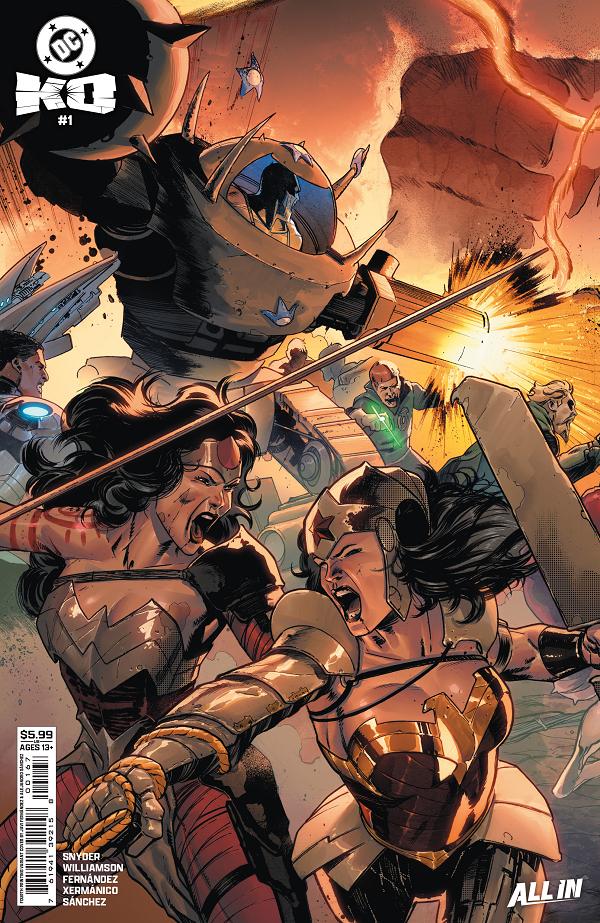Dc K.o. #1 cover