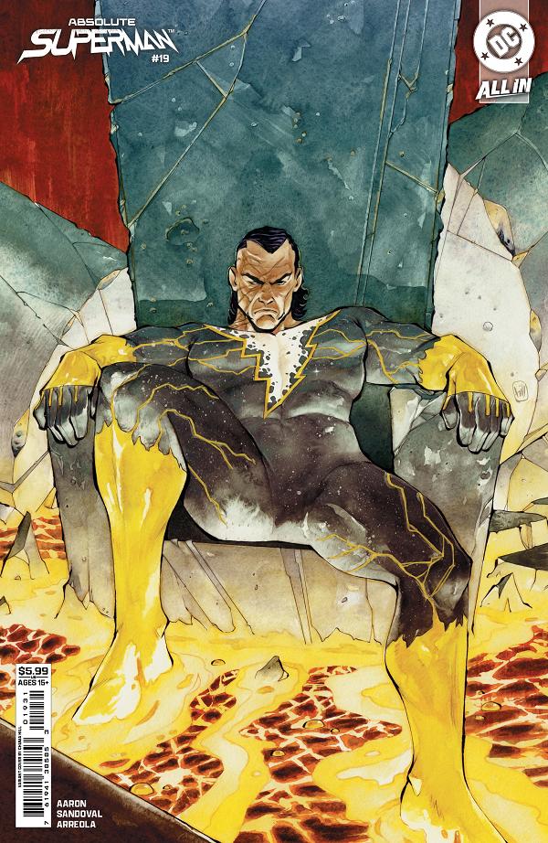 Absolute Superman #19 variant cover by Chuma Hill