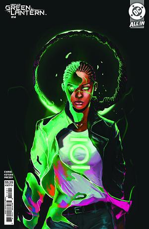 Absolute Green Lantern #14 CVR B CVR B TAJ TENFOLD CARD STOCK cover