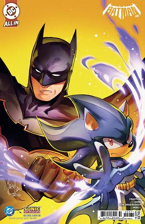 Batman #9 CVR F CVR F MIRKA ANDOLFO DC X SONIC CARD STOCK cover
