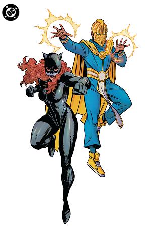 Jsa #19 CVR D CVR D DIEGO OLORTEGUI CORNER BOX SPOT FOIL cover