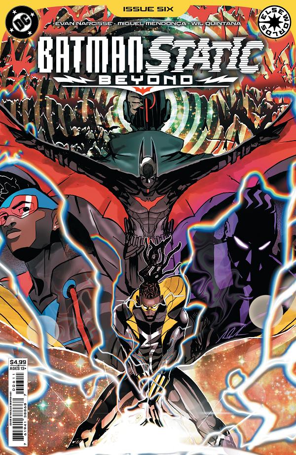 Batman Static Beyond #6 CVR A NIKOLAS DRAPER-IVEY cover