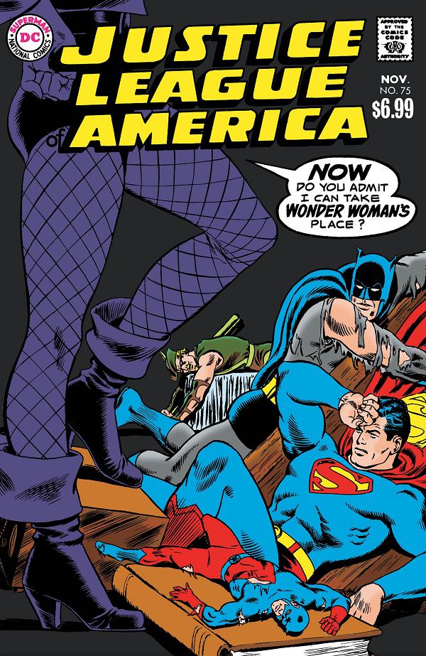 Justice League Of America #75 CVR C FACSIMILE EDITION CVR C CARMINE INFANTINO FOIL cover