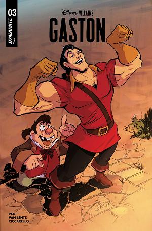 Disney Villains Gaston #3 CVR D CVR D DAVID COUSENS cover