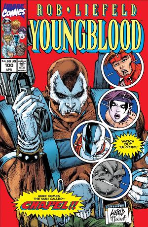 Youngblood #100 CVR G CVR G ROB LIEFELD & TODD MCFARLANE cover
