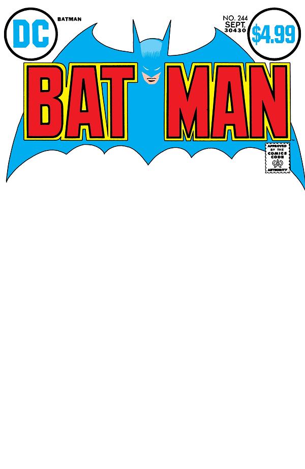 Batman #608 variant cover by Blank