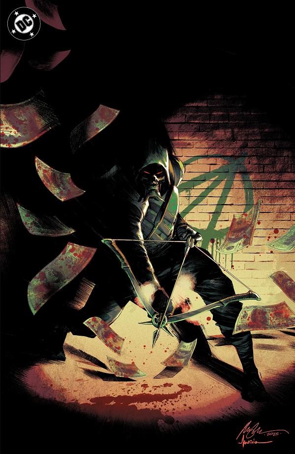 Absolute Green Arrow #1 CVR E (OF 6) CVR E RAFAEL ALBUQUERQUE FOIL cover