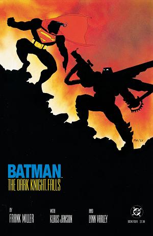 Batman The Dark Knight Returns #4 CVR C (OF 4) FACSIMILE EDITION CVR C FRANK MILLER FOIL cover