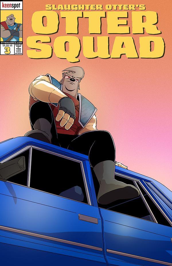 Otter Squad #3 variant cover by Matt Rodgers