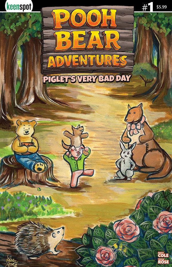 Pooh Bear Adventures Piglets Very Bad Day #1 CVR A TESSA ROSE cover