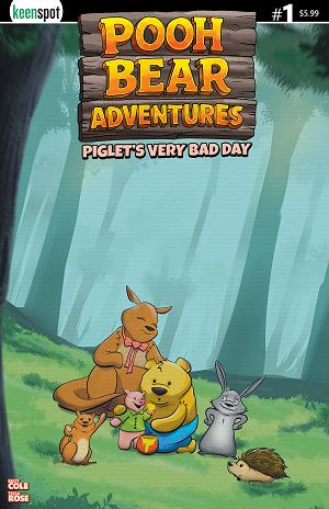 Pooh Bear Adventures Piglets Very Bad Day #1 CVR B (ONE SHOT) CVR B J HAMMOND cover