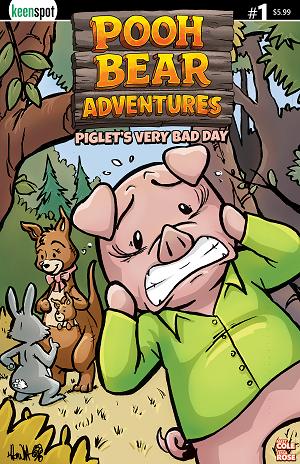 Pooh Bear Adventures Piglets Very Bad Day #1 CVR C (ONE SHOT) CVR C MIKE WHITE cover