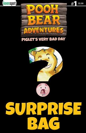 Pooh Bear Adventures Piglets Very Bad Day #1 CVR D (ONE SHOT) CVR D SURPRISE COVER BAGGED WITH TRADING CARD cover