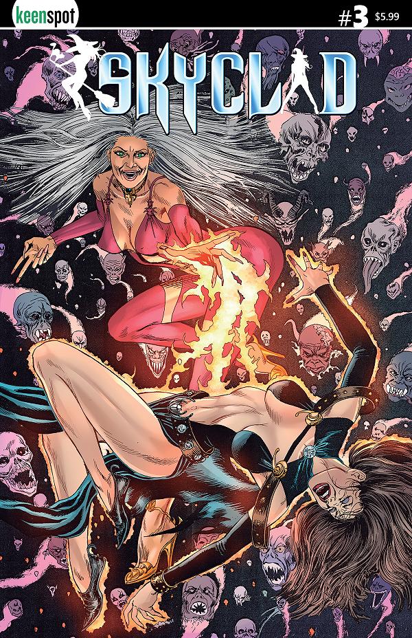 Skyclad #3 CVR A MICHAL DUTKIEWICZ YA BURNT! (MR) cover