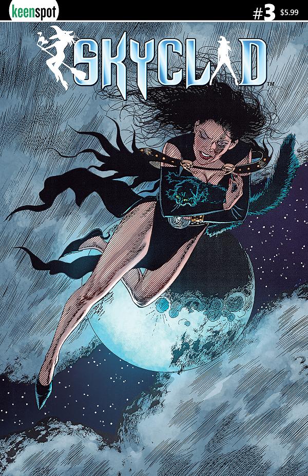 Skyclad #3 variant cover by Michal Dutkiewicz