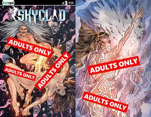 Skyclad #3 CVR D CVR D MICHAL DUTKIEWICZ ADULTS ONLY HOLOFOIL FLIP cover