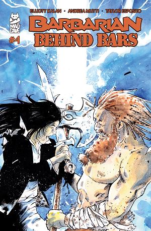 Barbarian Behind Bars #4 cover