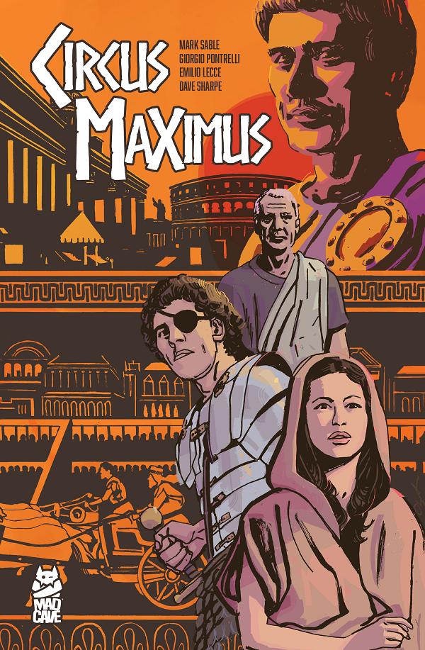 Circus Maximus TP cover by Paul Azaceta