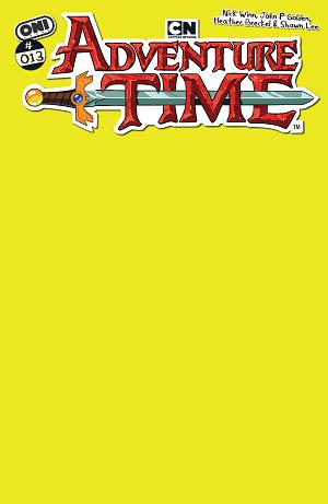 Adventure Time (2025) #13 CVR C CVR C MAGIC MAN YELLOW BLANK SKETCH cover