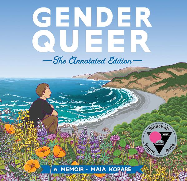 Gender Queer HC The Annotated Edition cover by Maia Kobabe