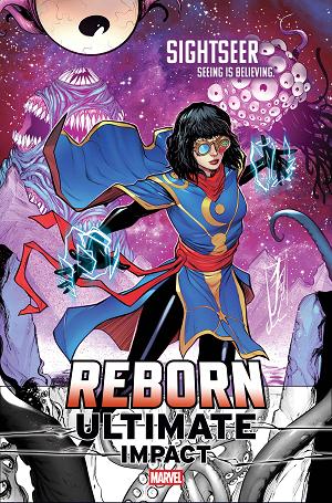 Ultimate Impact: Reborn #1 STEFANO CASELLI SIGHTSEER FIRST APPEARANCE VARIANT D cover