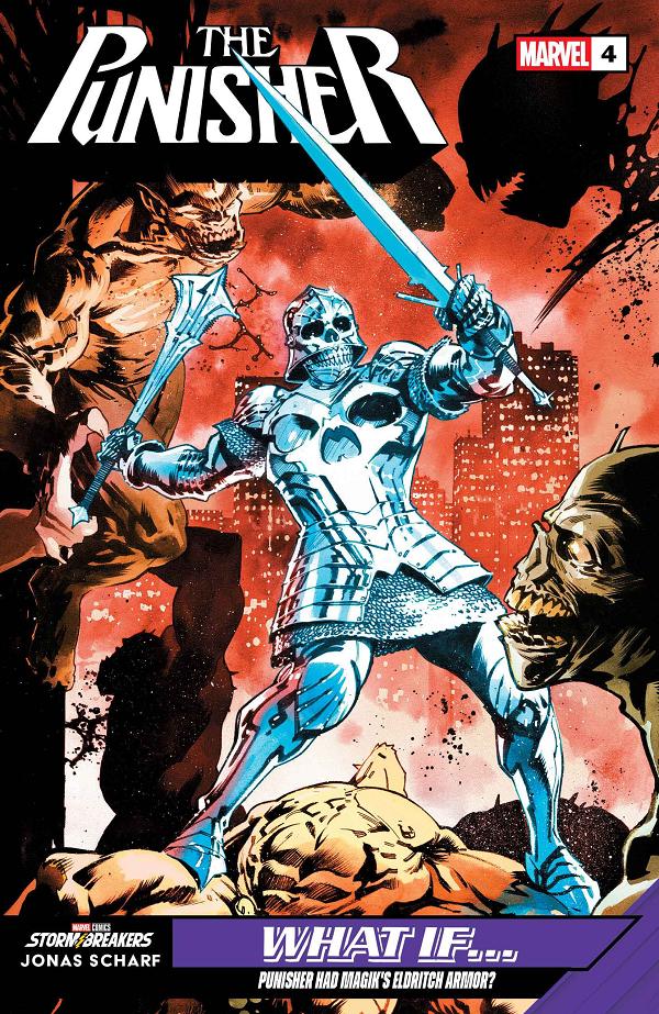 Punisher #4 JONAS SCHARF WHAT IF...? VARIANT cover