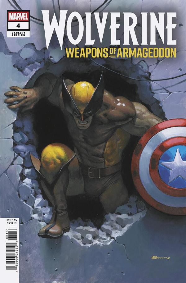 Wolverine: Weapons Of Armageddon #4 FABRIZIO DE TOMMASO VARIANT cover