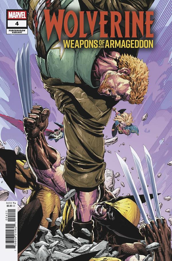 Wolverine: Weapons Of Armageddon #4 PHILIP TAN FORESHADOW VARIANT cover