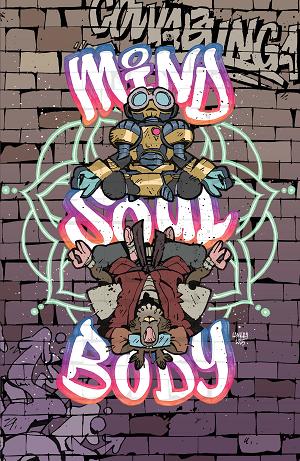 Tales Of The Teenage Mutant Ninja Turtles Cover A (Joyce) #6 Variant RI (25) (Lankry Mural Full Art) [1:25] cover