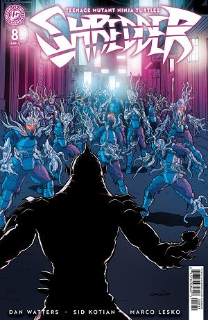 Teenage Mutant Ninja Turtles: Shredder Cover A (Santolouco) #8 Variant C (Burrows) cover