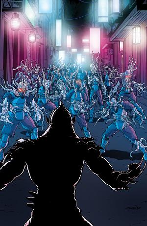 Teenage Mutant Ninja Turtles: Shredder Cover A (Santolouco) #8 Variant RI (25) (Burrows Full Art) [1:25] cover
