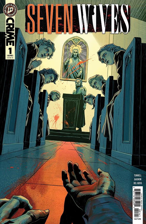 Seven Wives Cover A (Andolfo) #1 variant cover by Serena Mercado