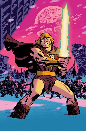 Thundarr The Barbarian #5 CVR E CVR E MICHAEL CHO METAL VIRGIN CVR cover