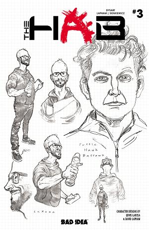 Hab #3 CVR E (OF 5) CVR E INC 1:50 LEWIS LAROSA DAVID LAPHAM cover