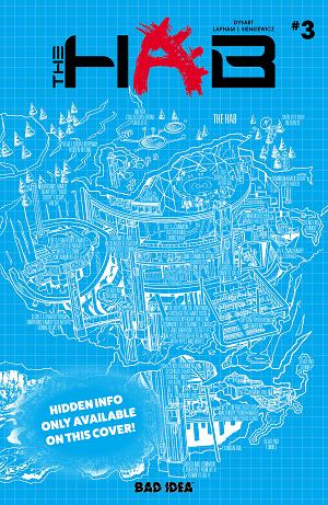 Hab #3 CVR C (OF 5) CVR C DAVID LAPHAM BLUEPRINT cover