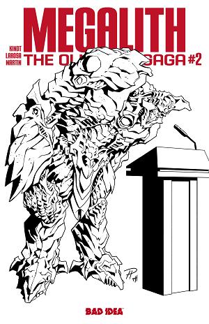Olympus Saga Megalith #2 CVR D (OF 4) CVR D INC 1:20 PHIL HESTER cover