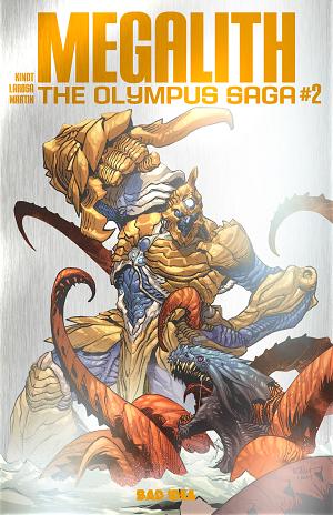 Olympus Saga Megalith #2 CVR G (OF 4) CVR G INC 1:150 LEINIL FRANCIS YU METAL cover