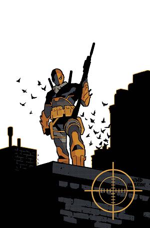 Deathstroke The Terminator #4 CVR C CVR C DAVID AJA CARD STOCK cover