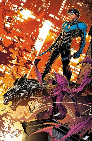 New Titans #36 CVR C CVR C JONBOY MEYERS CARD STOCK cover