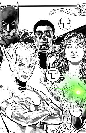 Justice League Dream Girls A Dc Pride Event #3 CVR B (OF 4) CVR B PHIL JIMENEZ CONNECTING CARD STOCK cover