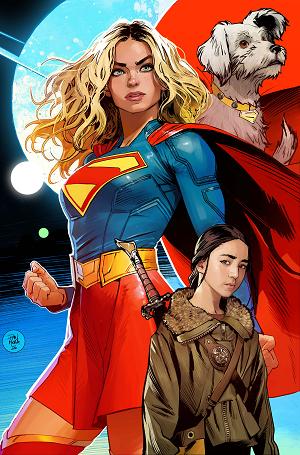 Batman & Superman: World's Finest #52 CVR D CVR D DAN MORA SUPERGIRL MOVIE CARD STOCK cover
