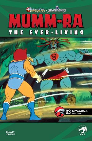Mumm Ra The Ever Living #3 CVR E CVR E ANIMATION ART cover