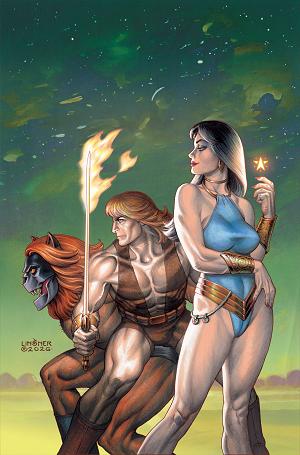 Thundarr The Barbarian #6 CVR G CVR G INC 1:10 JOSEPH MICHAEL LINSNER VIRGIN cover
