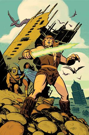 Thundarr The Barbarian #6 CVR K CVR K INC 1:30 MICHAEL CHO VIRGIN cover