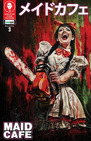 Maid Cafe #3 CVR C CVR C NAOMI GRIFFIN MANS LAUGHTER cover