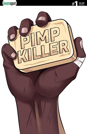 Pimp Killer #1 CVR B CVR B VINTAGE CARTOON FIGHT CLUB HOMAGE cover